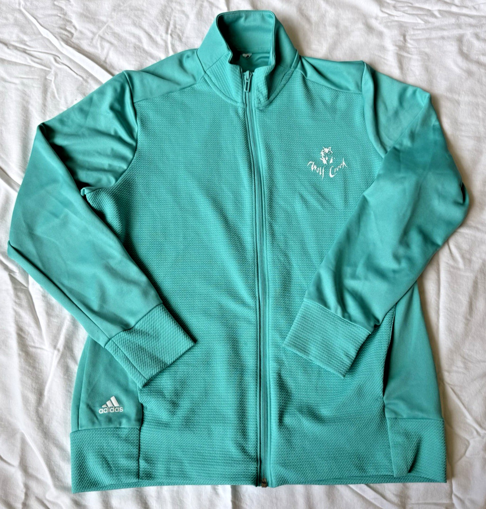 Women’s Adidas Golf Outerwear Front Zipper “Wolf Creek” Logo Mesquite Nevada
