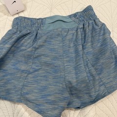 Nike One Dri-FIT HJ6347”-464 Women’s XS Blue Mid-Rise 3″ Training Shorts NWT