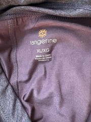 Tangerine Size XL Plum Active Womens Zipper Pocket Drawstring Skort Ex Cond