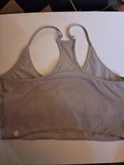 POPFLEX Plié Corset Crop Bralette in Lavender Grey