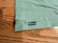 prAna Women’s Yoga Pants Small Green Bootcut Stretch Activewear RN92382 Crop