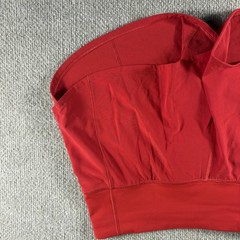 Lululemon Shorts Womens 6 Red High Rise Running Lined 3.5 In Inseam Gym Yoga