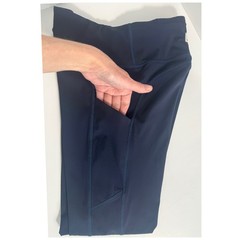 Vuori Stride Performance Leggings Ink Navy Blue VW429 Small