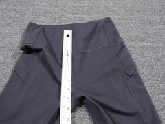 Avalanche Leggings Womens Small Charcoal High Rise Side Pocket Athletic Yoga