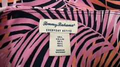Womens Large Tommy Bahama Everyday Active Skort Leggings Tropical Palm UPF 50