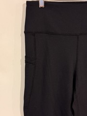 G Gradual Bootcut Yoga Pants 30″ Size L Black 2 Pockets Tummy Control Stretch