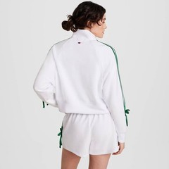 Women’s Champion In the Stands Full Zip Top White Size S