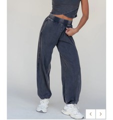 Free People Movement Hot Shot Joggers Blue Women’s Small Boho Chic Athleisure