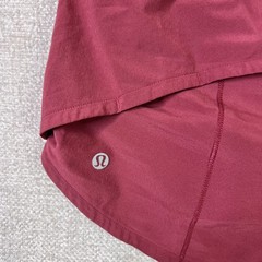 Lululemon Speed Up Shorts Red Swift Ultra Run Yoga 2.5″ Inseam Womens Size 8