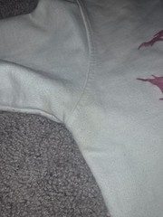The Black Dahlia Murder Pink/White Nocturnal 2007 Hoodie Zip RARE Vintage Size M