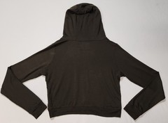 Barry’s Woman Dark Olive Green Long Sleeve Hoodie Size S
