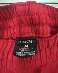 BCG Women’s Red/White Athletic Running Shorts Elastic Waist Size M Regular