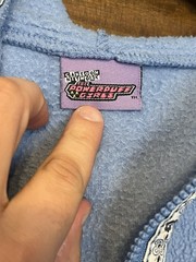 The Powerpuff Girls Vintage Cartoon Network Zipper Hoodie Size XL