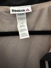 Reebok Women’s Black Focus Track Jacket with Front Flap & Pockets Size Small