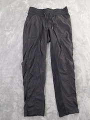 Lululemon Dance Studio Pants Womens 8 Black Jogger Lightweight Yoga Athletic