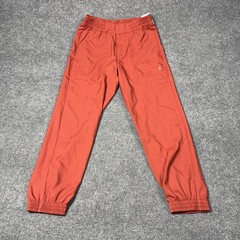 Jordan Track Pants Womens Small Red Woven Elastic Waist Pockets DZ3375-615