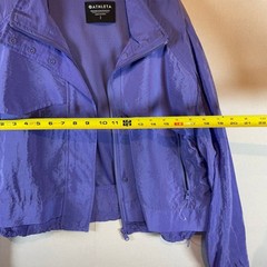 Athleta Purple Lightweight Windbreaker Jacket Snap Zip Front Pockets Women’s S