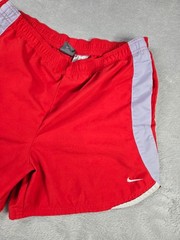 Nike Red White Running Shorts Womens Size Small 4-6 Workout Gym Athletic Retro
