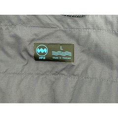 Janji Thermal Zephyr Runner Jacket Womens Large Periwinkle Gray Full Zip