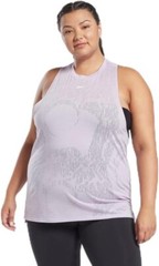 NWT Rebook Women’s Burnout Cross Training Tank Top Purple Plus Size 3X $40 JJ397