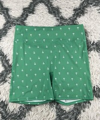 NWT Fabletics Women’s Any Where Motion365+ High-Waisted 6″ Size XL Green Shorts