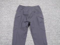 Avalanche Leggings Womens Small Charcoal High Rise Side Pocket Athletic Yoga