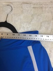 Nike Fitory Womens Size Small Athletic Wide Leg Zipped Blue Pants Outdoor