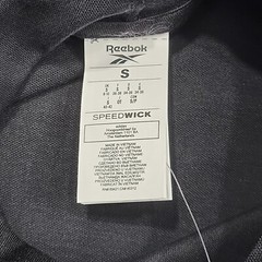 Reebok Workout Ready Quarter Zip Pullover Relaxed Hoodie Small Sz Black Top