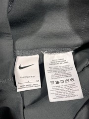 Nike ONE size S Women’s Mid-Rise THERMA FIT Tights-Smoke Grey/Black DQ6271-070