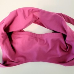 L*Space Active Size Large Twist of Fate Top Sports Bra Pink NWT $84