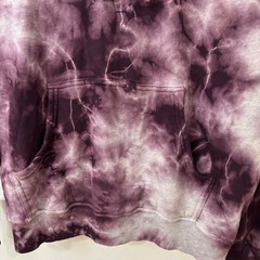 Michael Stars Sz S Oversize Tie Dye Hoodie Sweatshirt Boho Hippie Festival