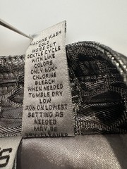 Chico’s Women’s Silver Metallic Stone Print Full Zip L/S Jacket Sz 3 XL (337)