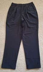 Varley Black Alana Slim Tapered Cuff Pants XS NEW
