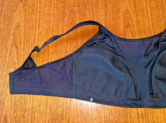 Glamorise, No-Bounce Camisole Elite Sports Bra Wirefree/Unlined Black Us Sz 44H