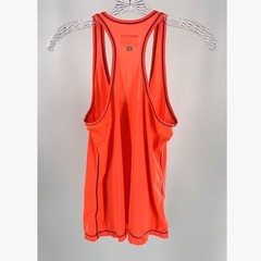 Layer 8 Orange Racerback Tank Top size Medium