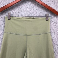 Athleta Elation Wide Leg Pant Womens S Small Green High Rise Yoga Workout Gym