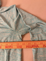 Under Armour HeatGear Pullover Hoodie Womens M Teal Space Dye Loose Fit