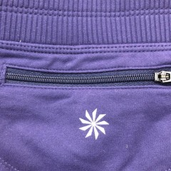 Athleta Skort Medium Adult Purple Any Sport Pleated Skirt Pull On Pocket Womens