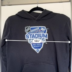NHL Stadium Series 2020 Air Force Academy USAF CO Women’s Size Large Hoodie
