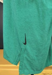 Nike Yoga Dri Fit Shirt Women’s XL Green Slim Fit Flowy Stretch Athletic EUC