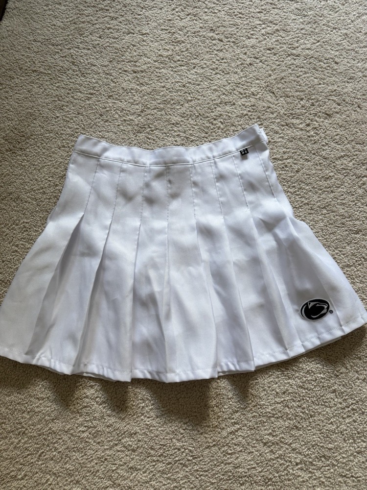 Hype and Vice Women’s White Pleated Pull-On Short Tennis Golf Skirt XS