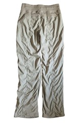 Dance Studio Mid-Rise Pant Regular 31″ Inseam Wacky Khaki Womens Size 6