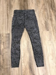 Lululemon Align High Rise Leggings Size 6 Wild Thing Camo Deep Coal Nulu Pant 25