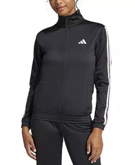 Adidas Womens Plus Size 3X Tricot 3-stripes Track Top Black/Pink – NEW
