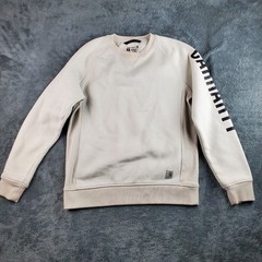 Carhartt Sweatshirt Womens M 8-10 White Relaxed Fit Crew Pullover Fleece 104410