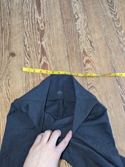Alo Yoga High Waist Airlift Shorts Size M Black Pull On Biker 7.5″ Inseam Logo