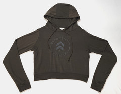 Barry’s Woman Dark Olive Green Long Sleeve Hoodie Size S
