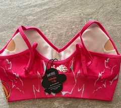 Civil Regime x One Piece Nami Anime Kelly Seamless Pink Sports Bra Size Small