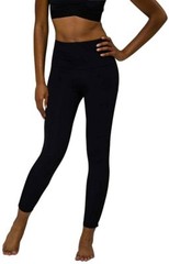 Onzie Side Runner Leggings Black Women’s Workout Size XS L69336
