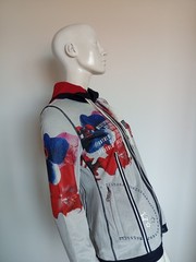 SPORTALM multicoloured full zip hoodie size 38/M